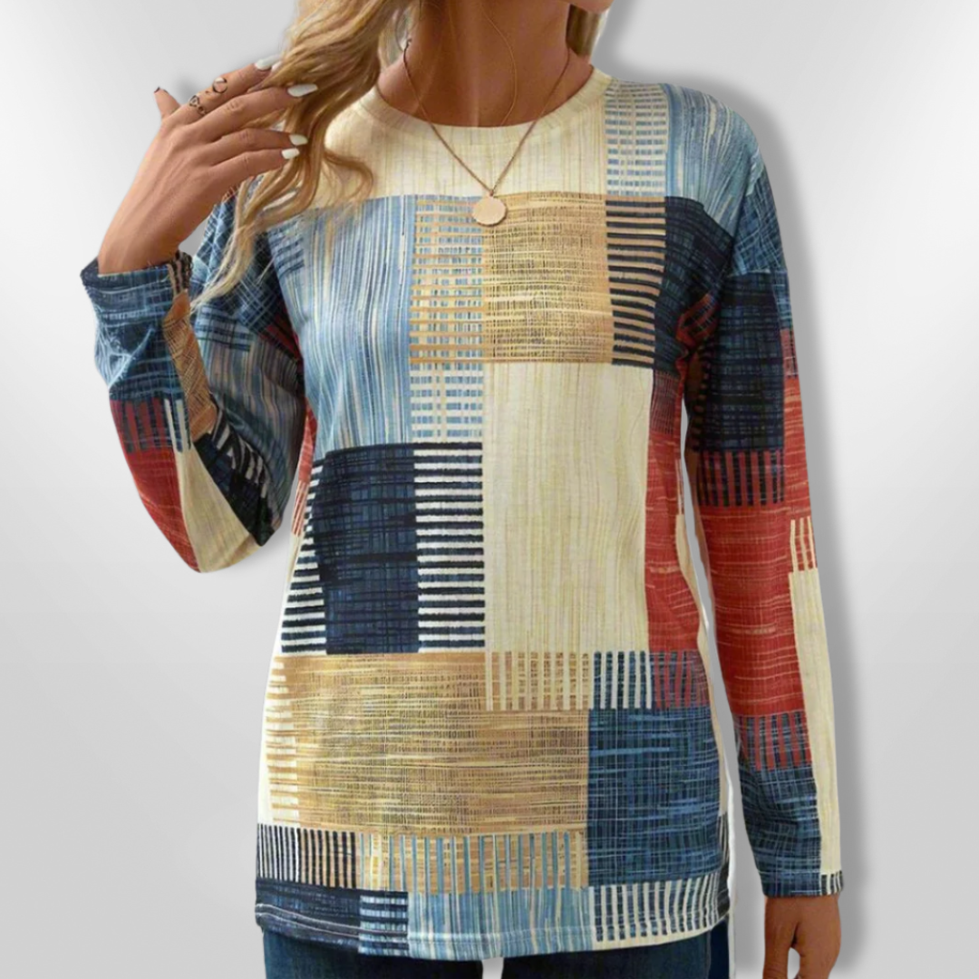 Heren T-shirt Geometrisch Patroon Casual Katoen 2
