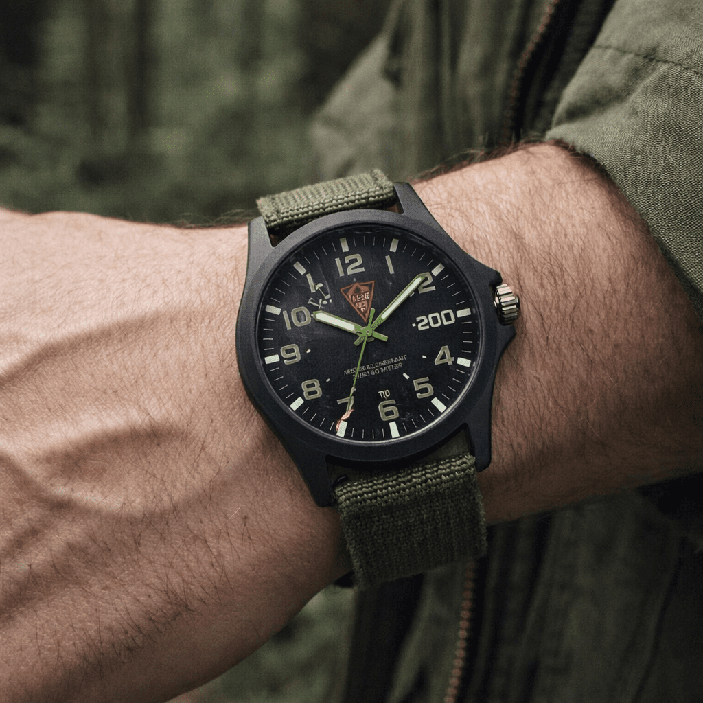 Heren Tactisch Horloge Robuust en Waterbestendig 0