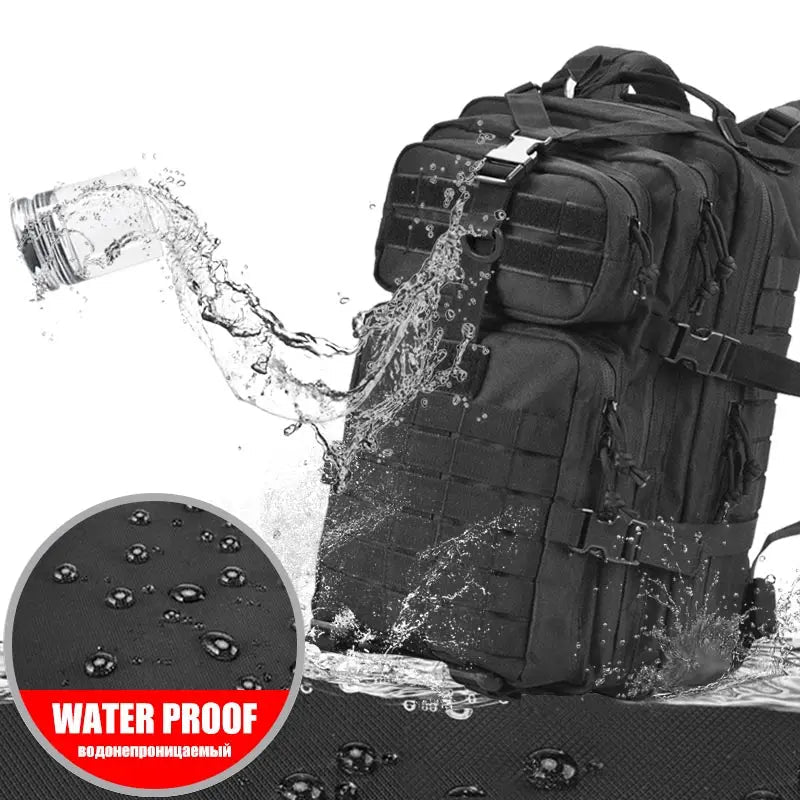 Heren Tactische Rugzak 50L Outdoor Stijl 2