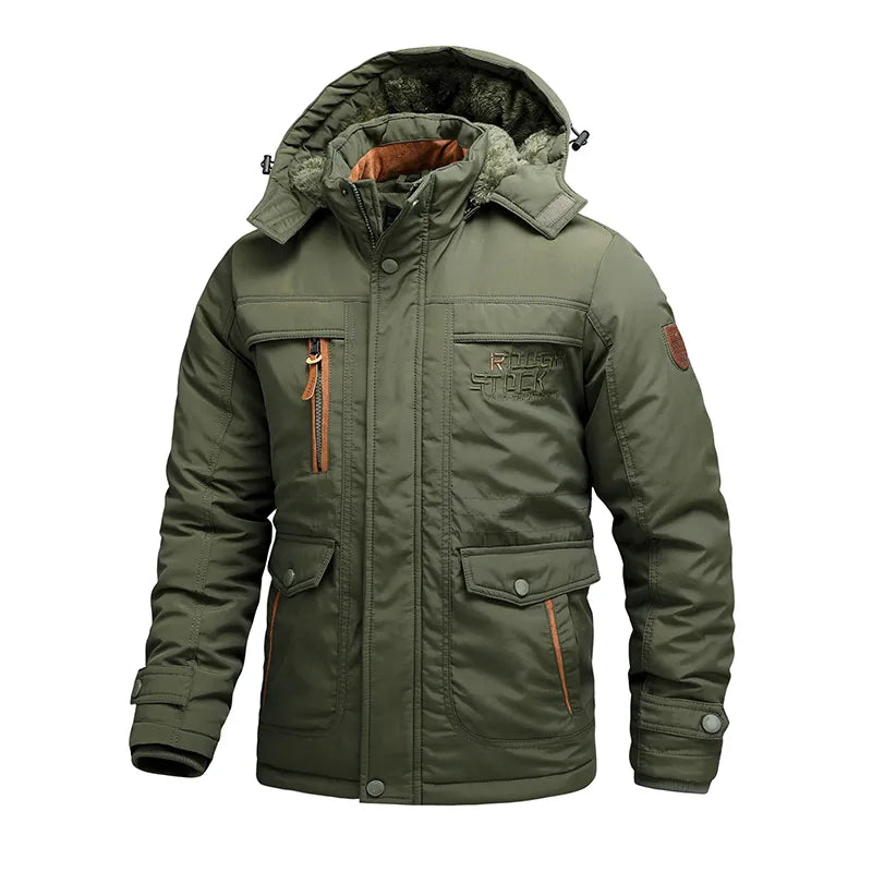 Heren Tactische Winterjas Waterdicht 4