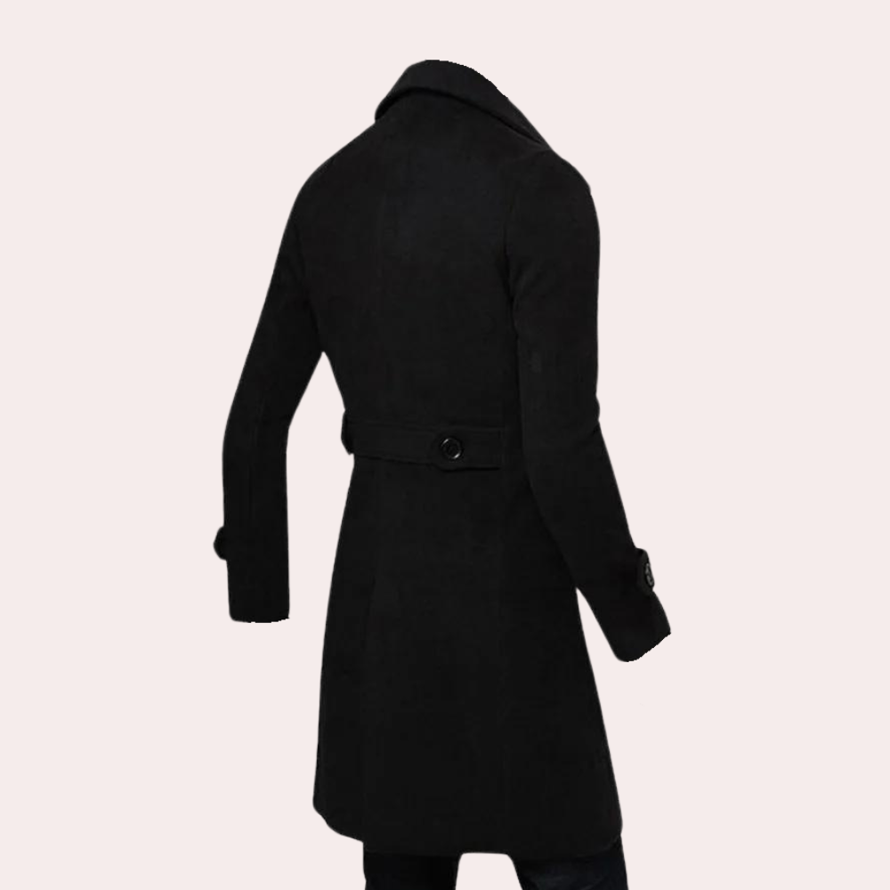 Heren Trenchcoat Dubbelgeknoopt 1