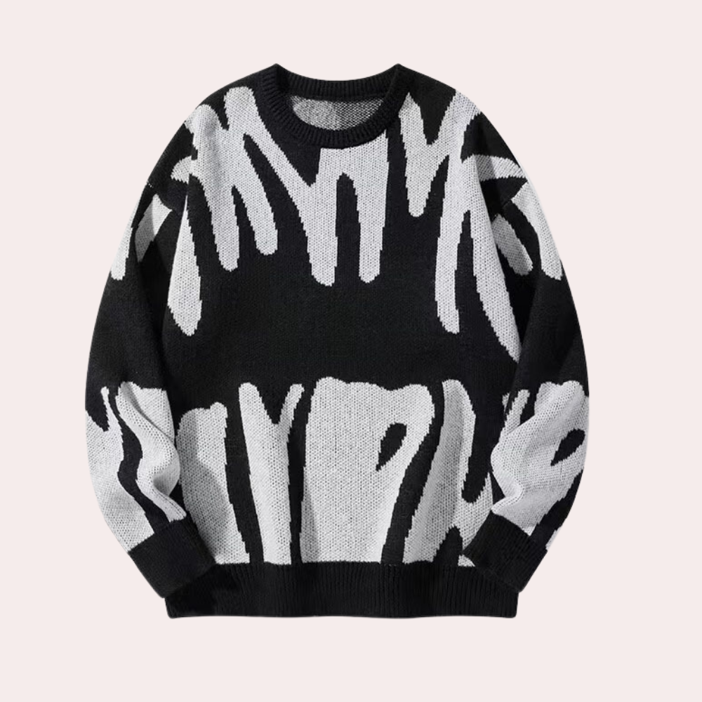 Heren Trui Gebreid Casual Stijl 1