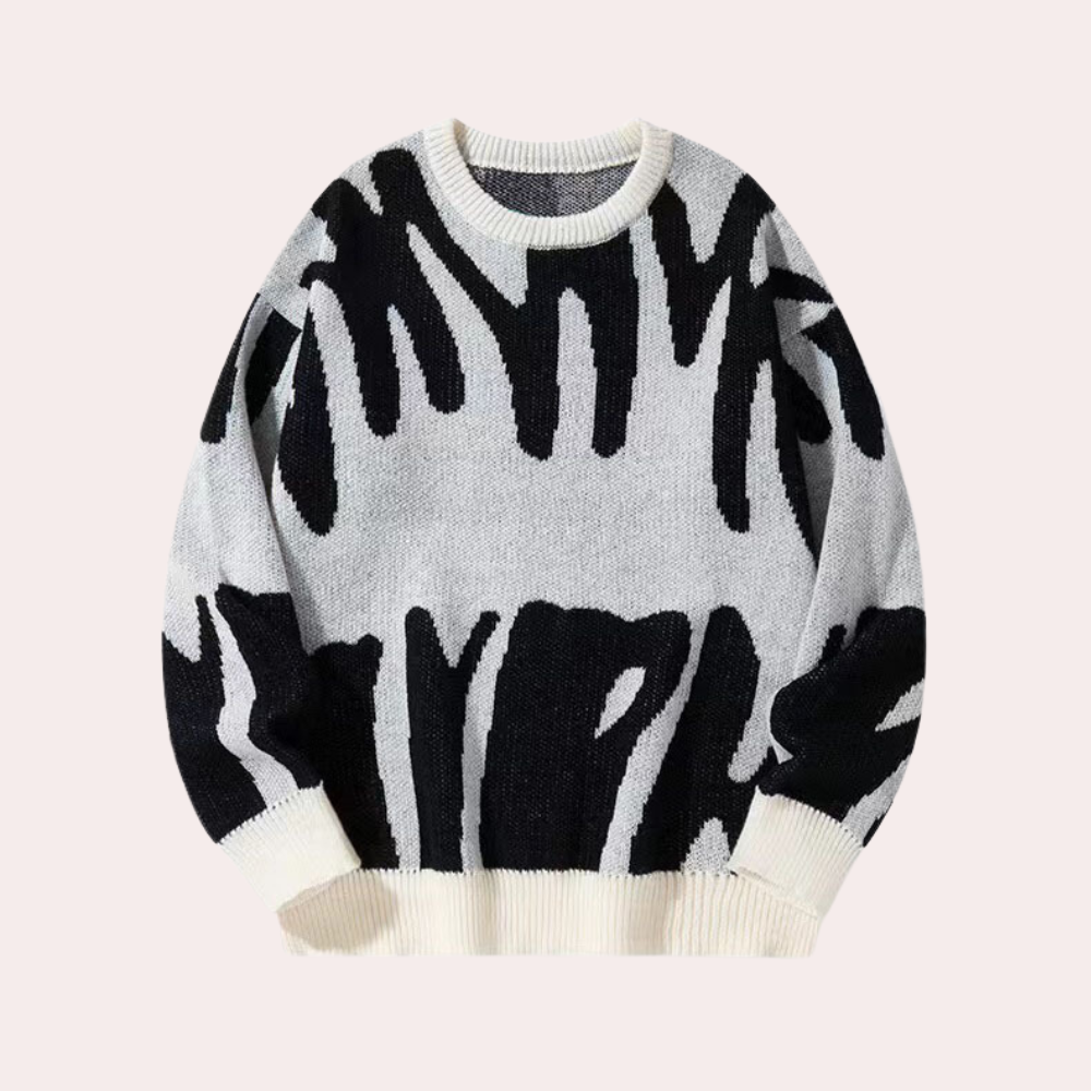 Heren Trui Gebreid Casual Stijl 2