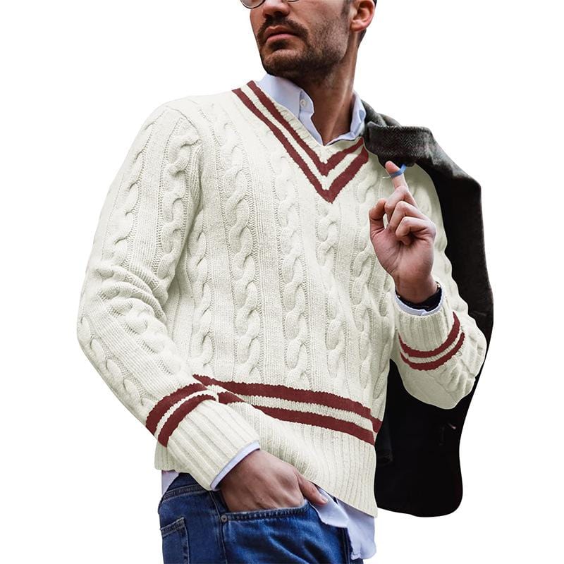 Heren Trui Gebreid Casual voor Herfst 1
