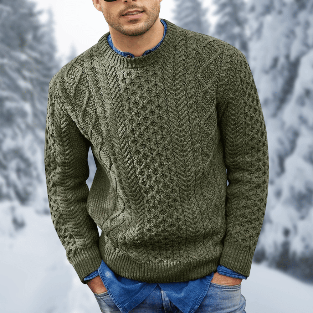 Heren Trui Gebreid Comfortabel Casual 4