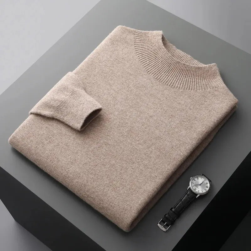 Heren Trui Ronde Hals Ribbelstructuur Comfortabele Pasvorm 5