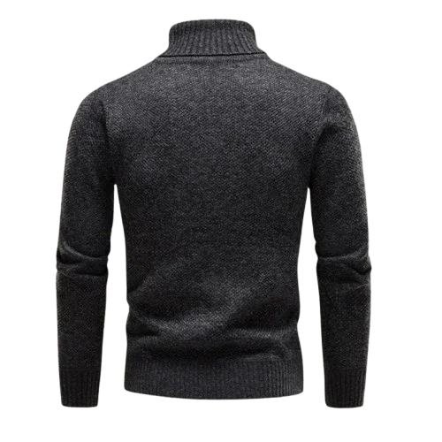 Heren Turtleneck Trui Merino Wol 4