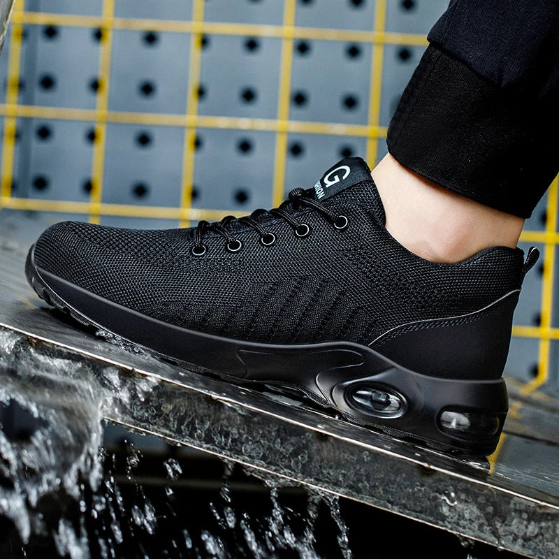 Heren Veiligheidslaarzen met Stalen Neus en Antislip 2
