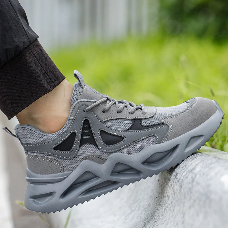 Heren Veiligheidsschoenen S3 Tactisch met Stalen Teen en Antislip Zool 5