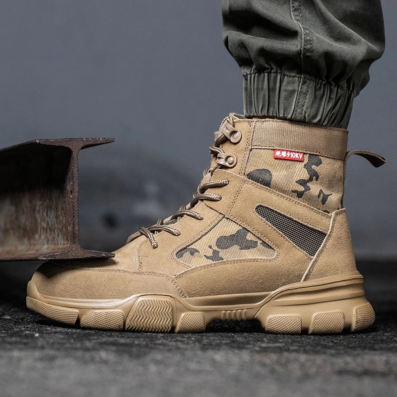 Heren Veiligheidsschoenen S3 Tactische Sneakers met Stalen Neus 3