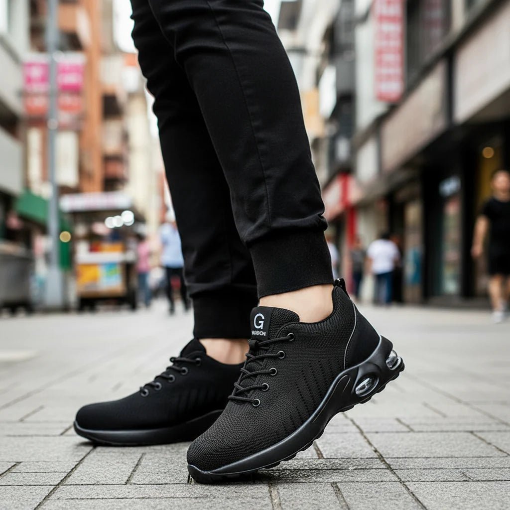 Heren Veiligheidsschoenen met Stalen Neus en Antislipzool 0