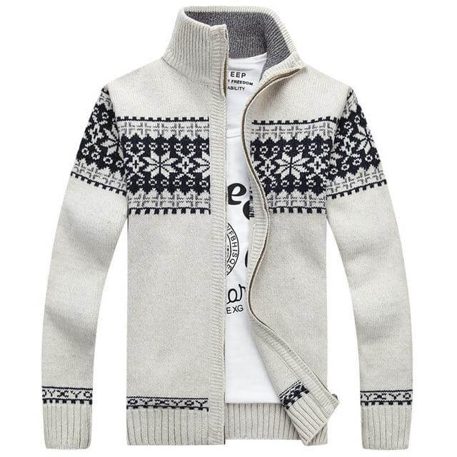 Heren Vest Met Rits Casual Fleece Voor Koude Dagen 1