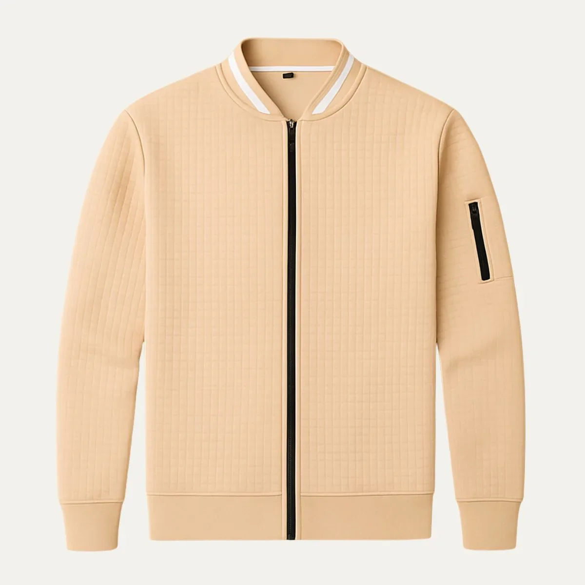 Heren Vest Met Rits Casual Stijl 1