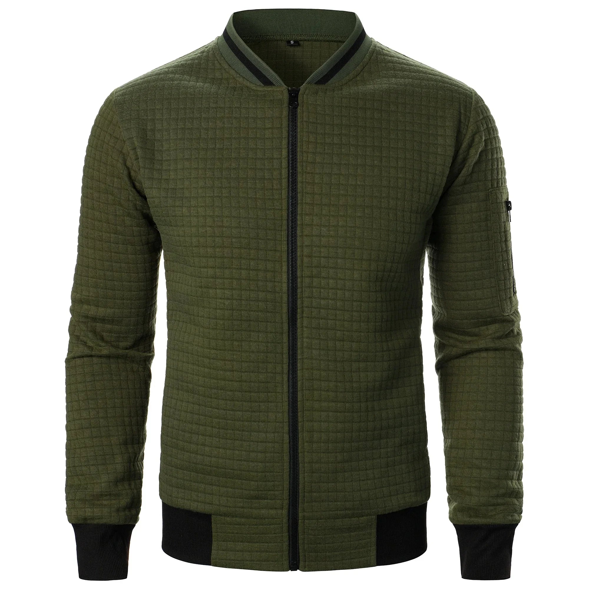 Heren Vest Met Rits Casual Stijl 11