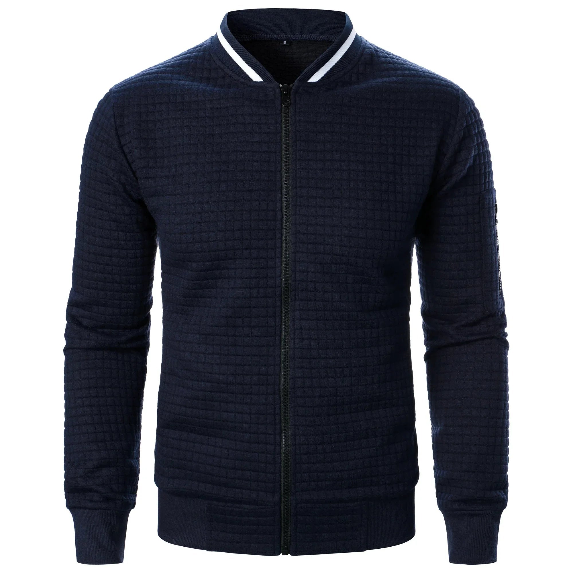Heren Vest Met Rits Casual Stijl 13