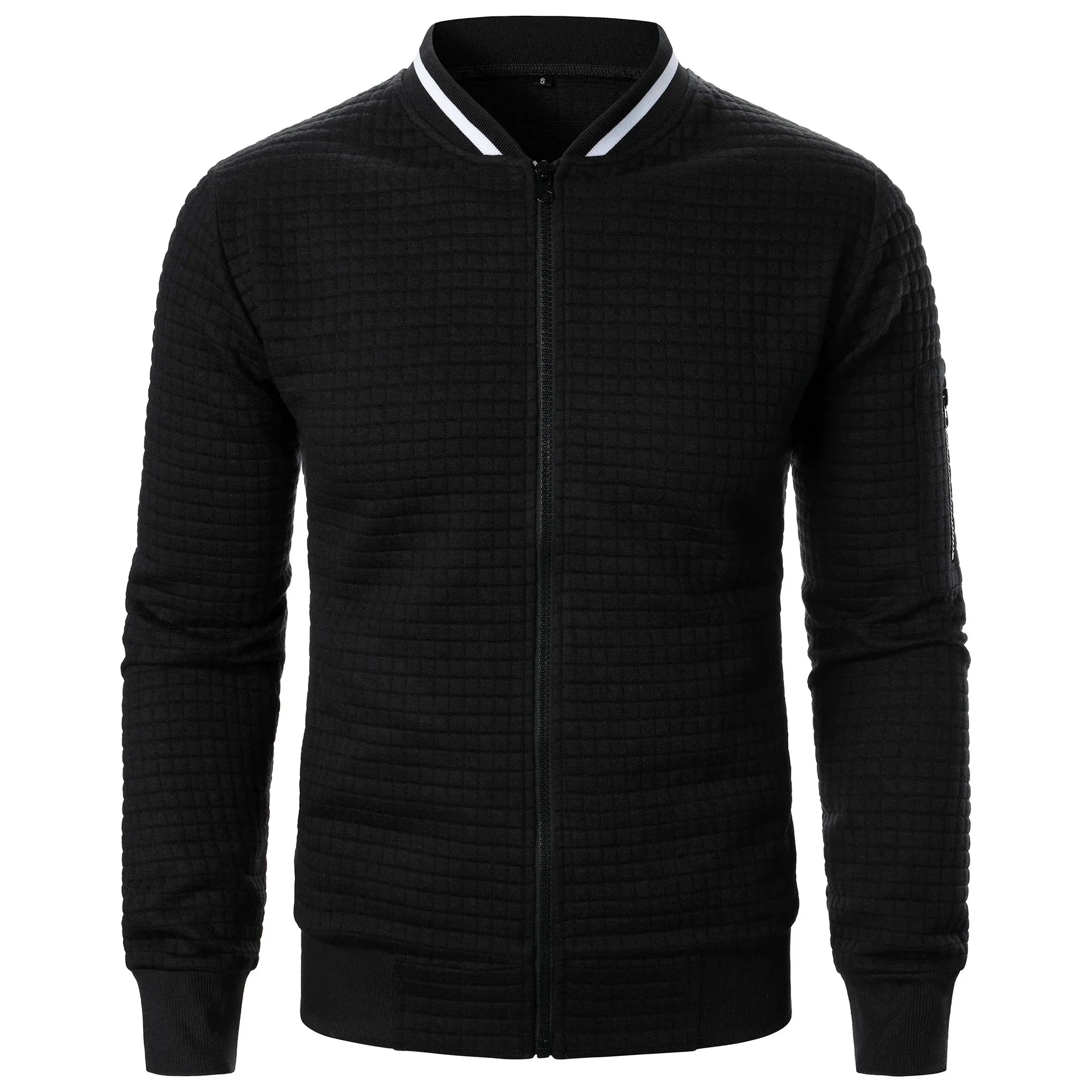 Heren Vest Met Rits Casual Stijl 14