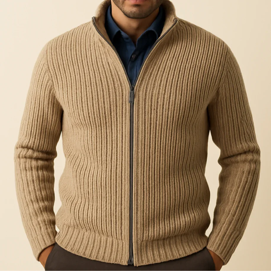 Heren Vest Met Ritssluiting Stijlvol 3
