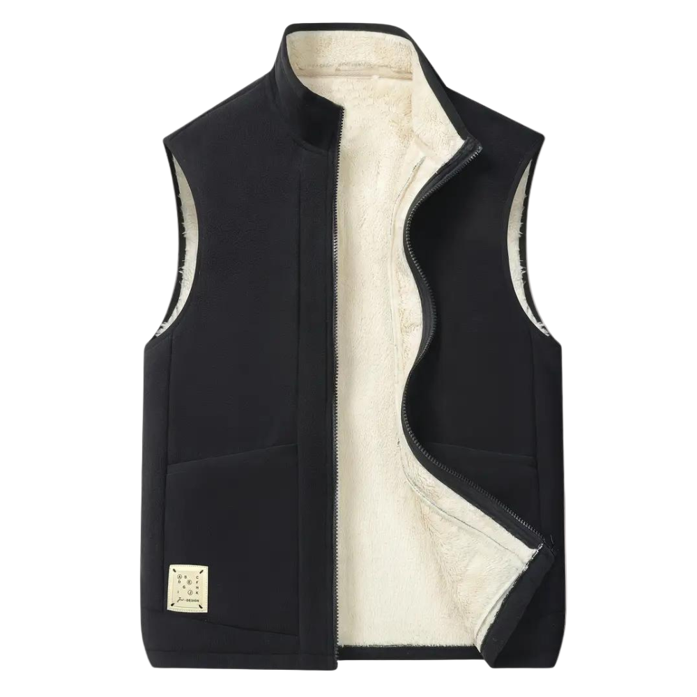 Heren Vest Winter Comfortabel en Stijlvol Slim Fit 0