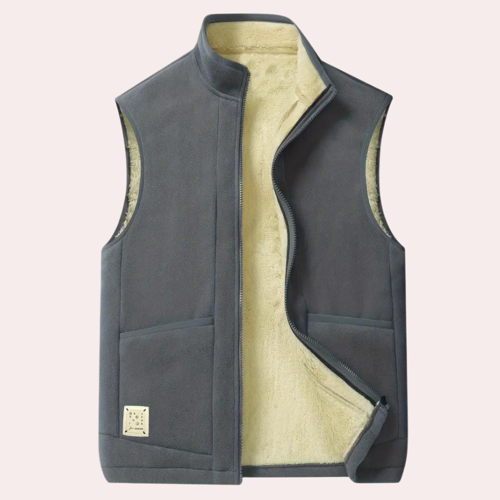 Heren Vest Winter Comfortabel en Stijlvol Slim Fit 3