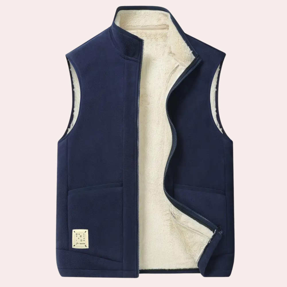 Heren Vest Winter Comfortabel en Stijlvol Slim Fit 4