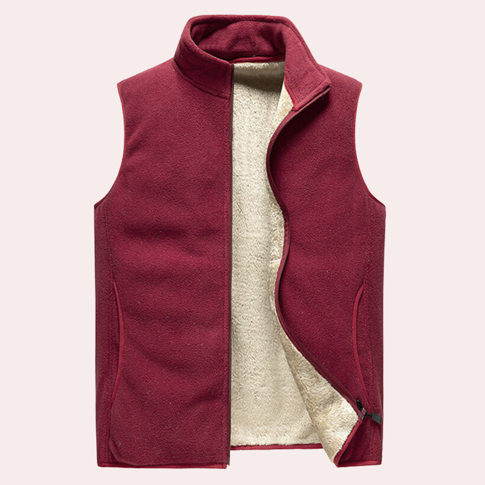 Heren Vest Winter Comfortabel en Stijlvol Slim Fit 5