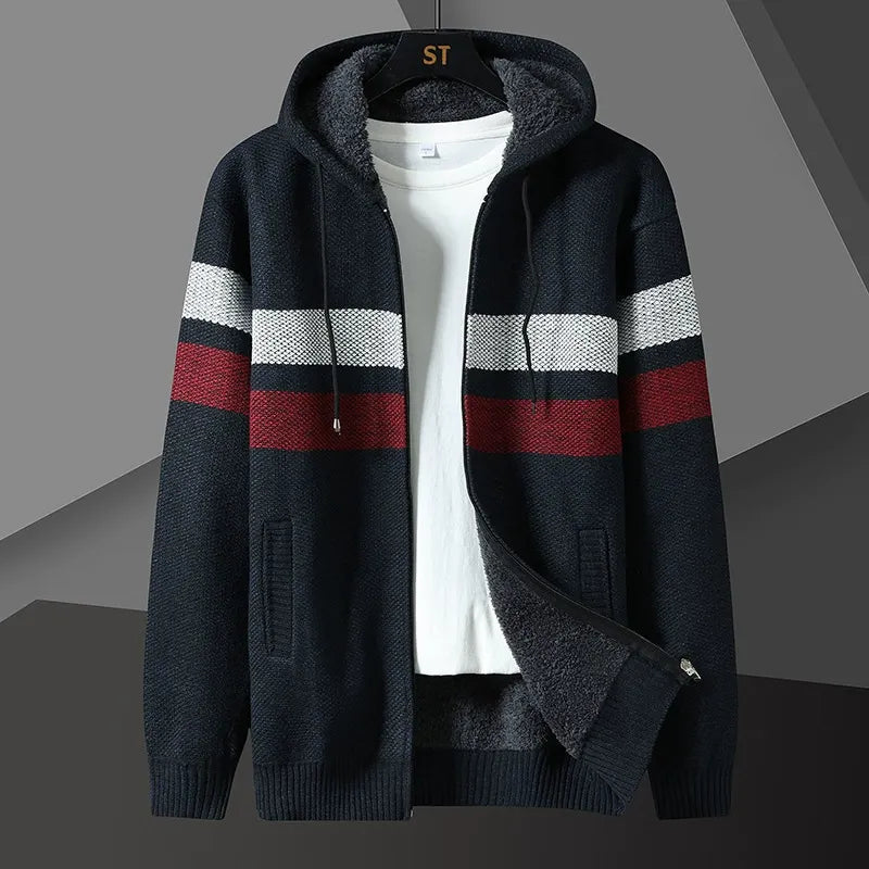 Heren Vest met Capuchon en Rits 4
