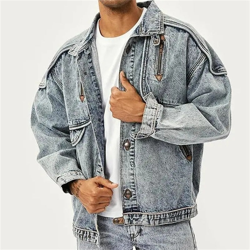 Heren Vintage Denim Jacket 1