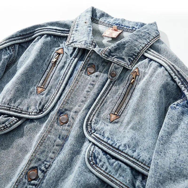 Heren Vintage Denim Jacket 4