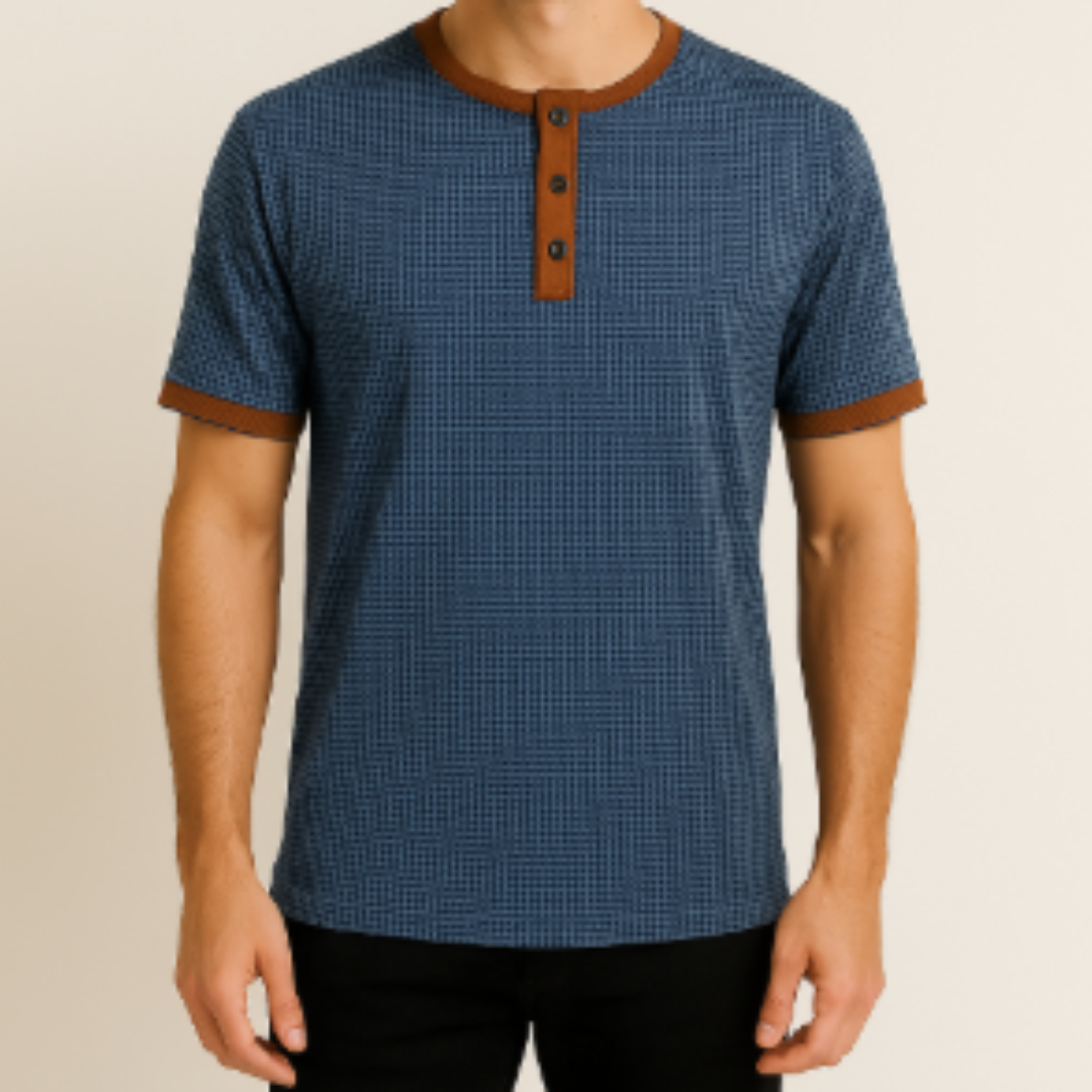 Heren Vintage T-Shirt Lange Mouwen Comfortabel 1