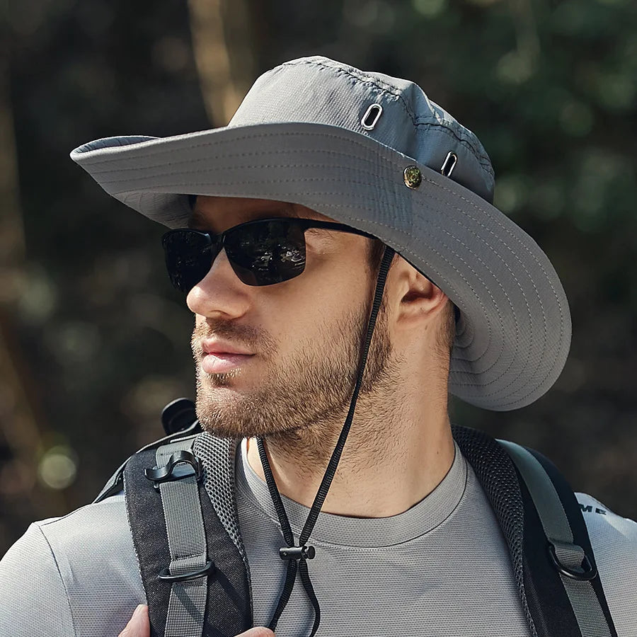 Heren Vissershoed met UV-bescherming 5