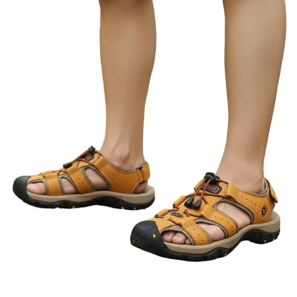 Heren Wandelsandalen Flexibel Ontwerp Met Gesloten Neus 0