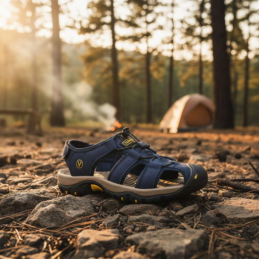 Heren Wandelsandalen Flexibel Ontwerp Met Gesloten Neus 4