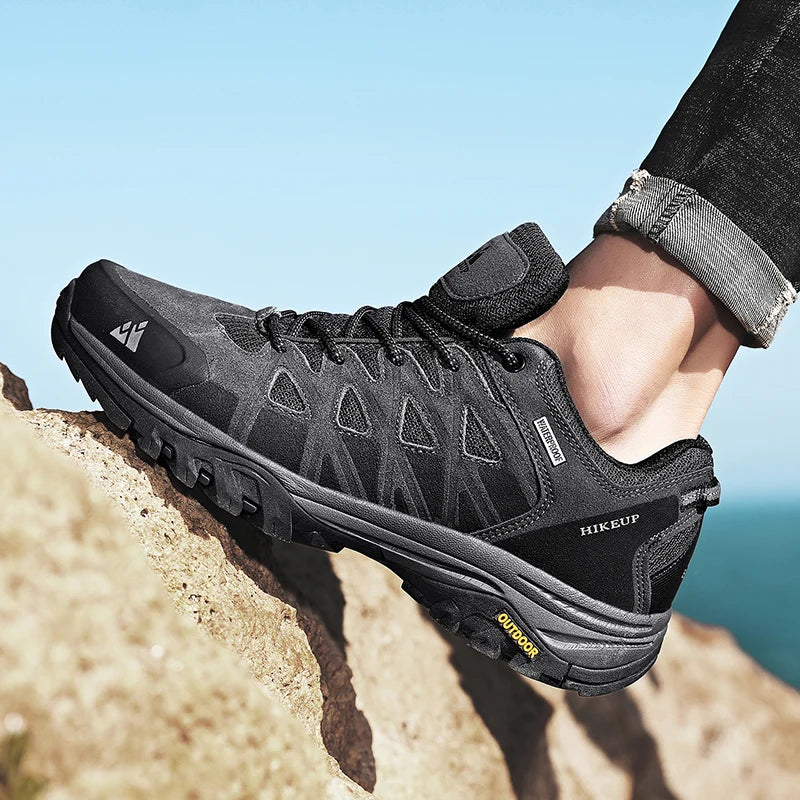 Heren Wandelschoenen Ademend Veterschoenen Outdoor Trekking Synthetisch 3