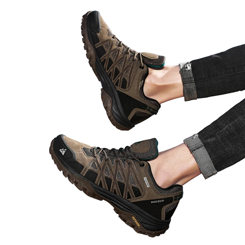 Heren Wandelschoenen Ademend Veterschoenen Outdoor Trekking Synthetisch 4