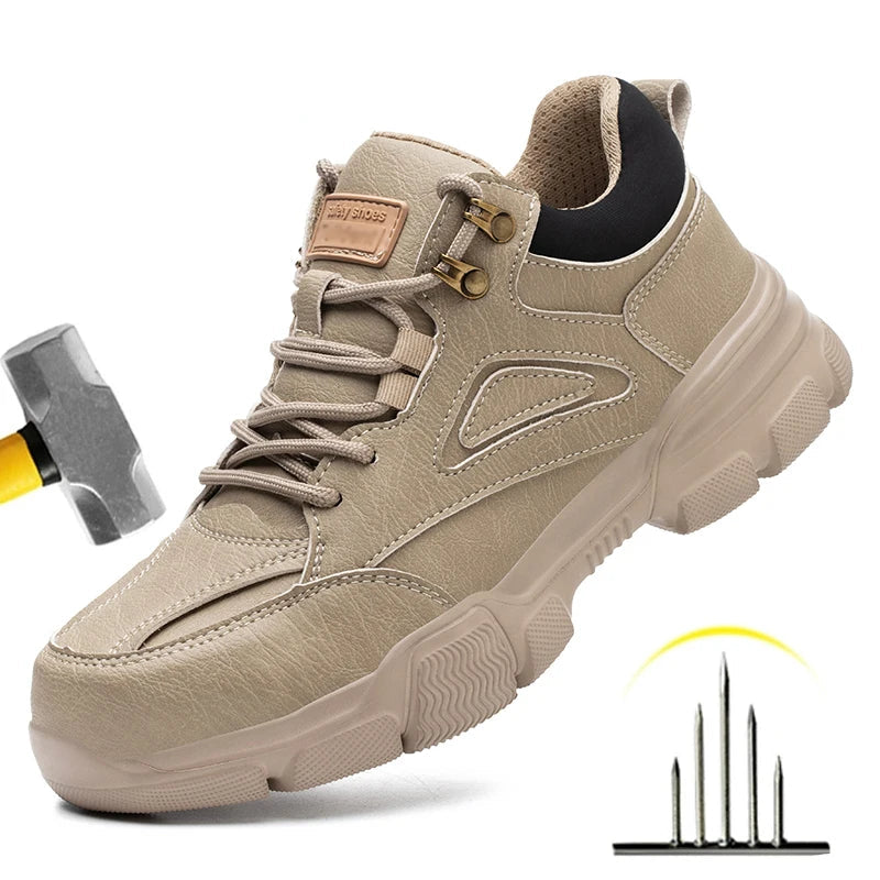 Heren Werkschoenen S3 Met Stalen Teen Tactisch Veiligheidsschoenen 0