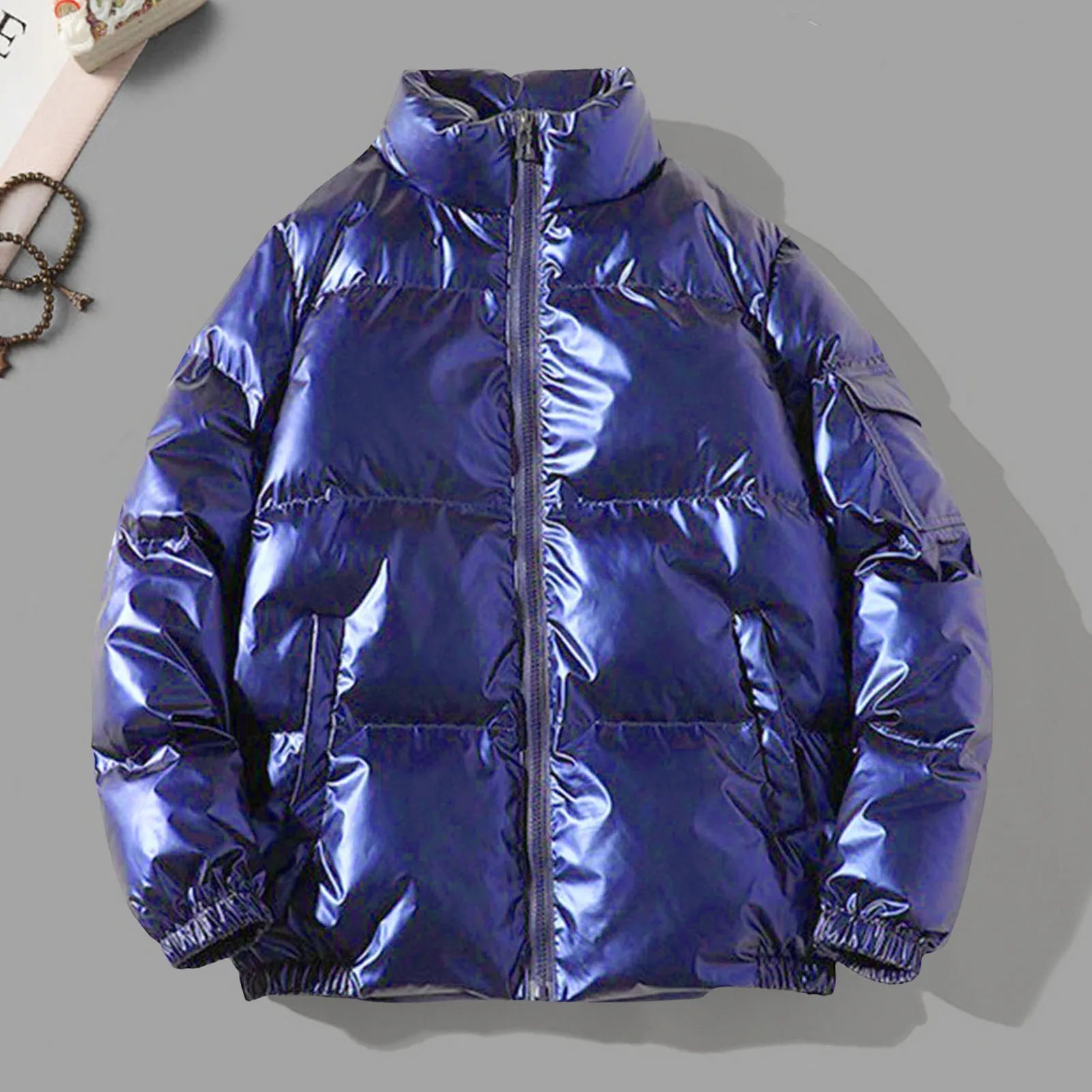 Heren Winterdonsjas Moderne Stijl 4