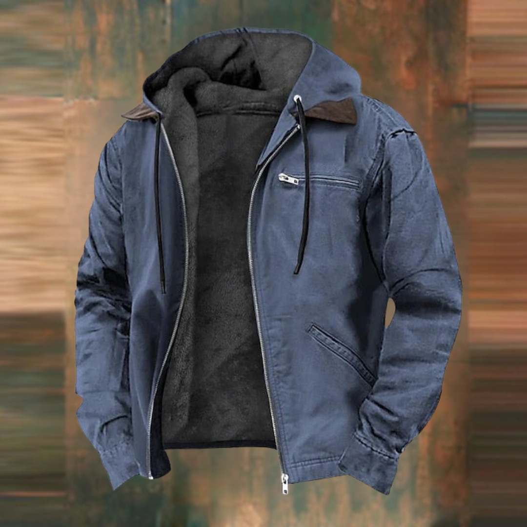 Heren Winterjacke met Capuchon en Moderne Ontwerp 5