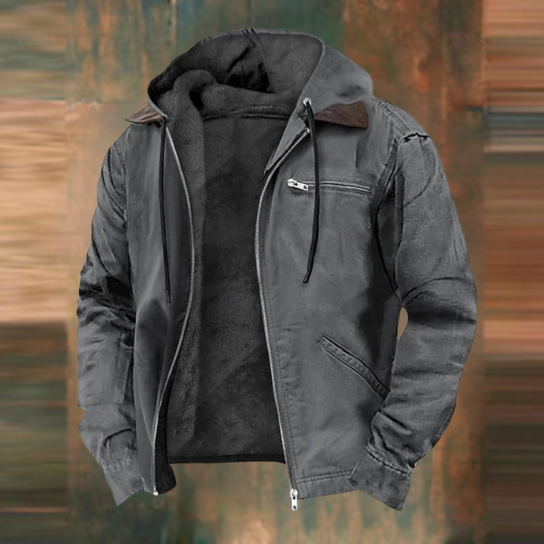 Heren Winterjacke met Capuchon en Moderne Ontwerp 6