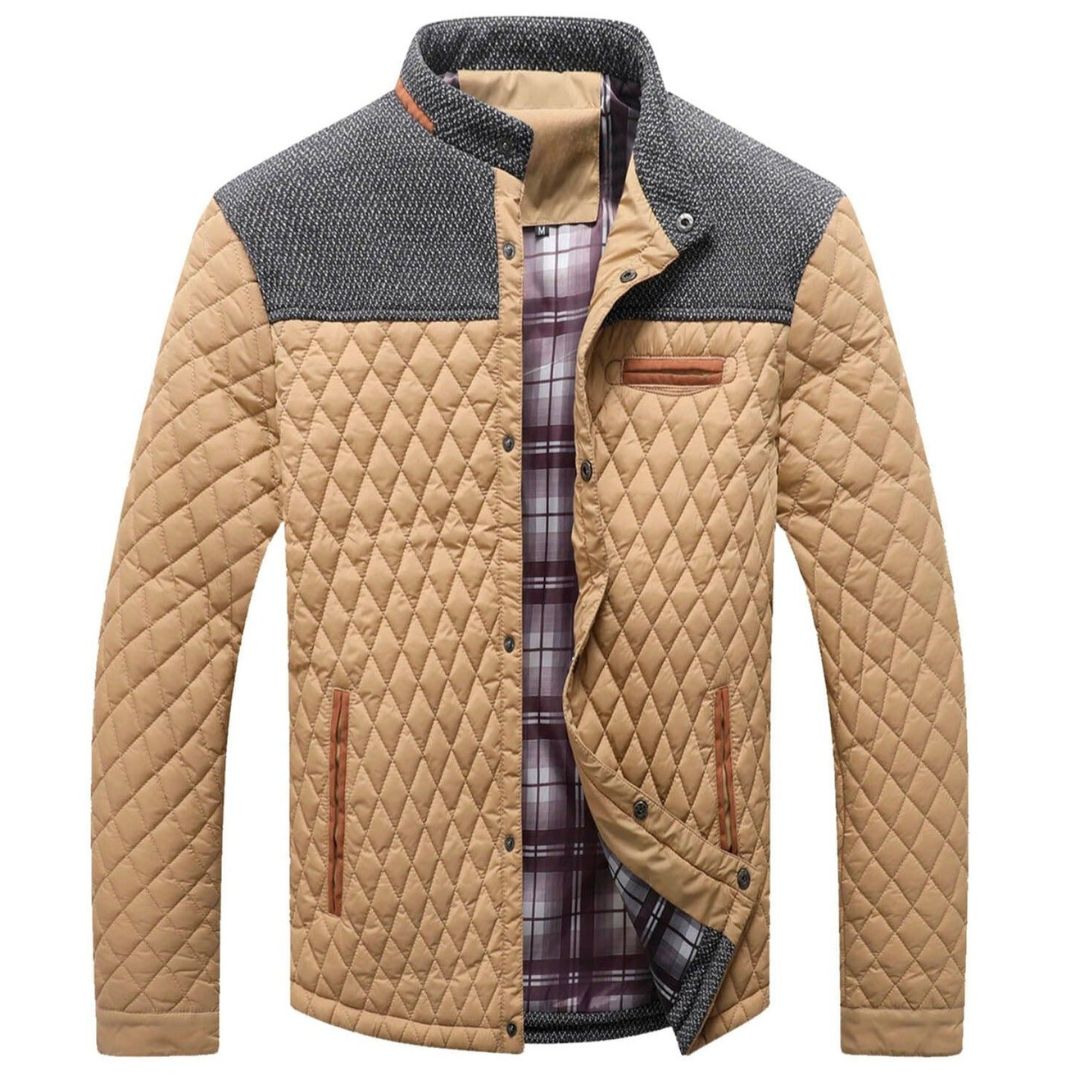 Heren Winterjas Gewatteerd Polyester Urban Stijl 3