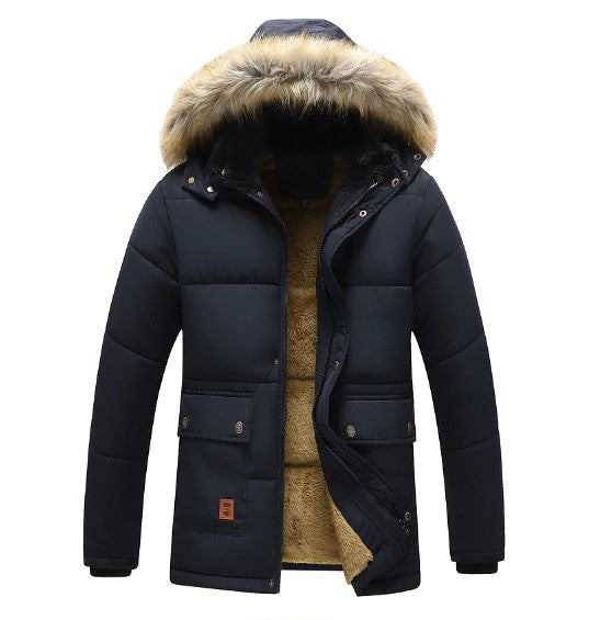 Heren Winterjas Parka Met Afneembare Kapuze Dikke Isolatie 3