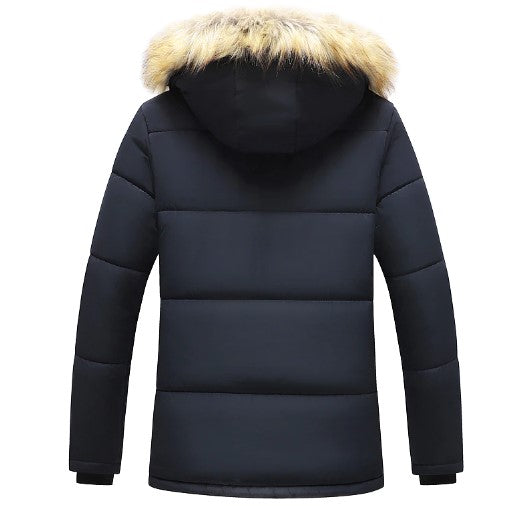 Heren Winterjas Parka Met Afneembare Kapuze Dikke Isolatie 6