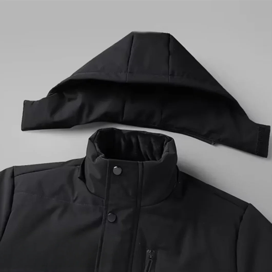 Heren Winterjas Waterdicht met Fleece Voering 6