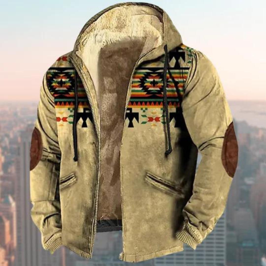 Heren Winterjas met Capuchon Klassiek Stijl voor Elke Gelegenheid 0
