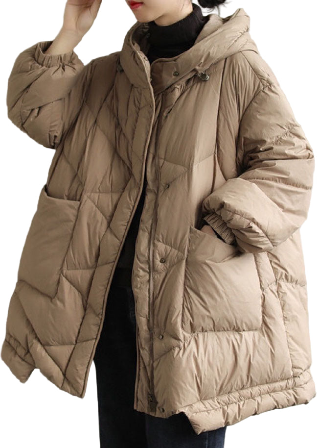Heren Winterjas met Capuchon en Donsvulling 0