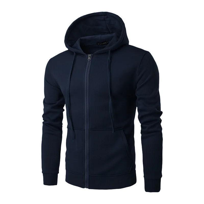 Heren Zip Hoodie Casual 1