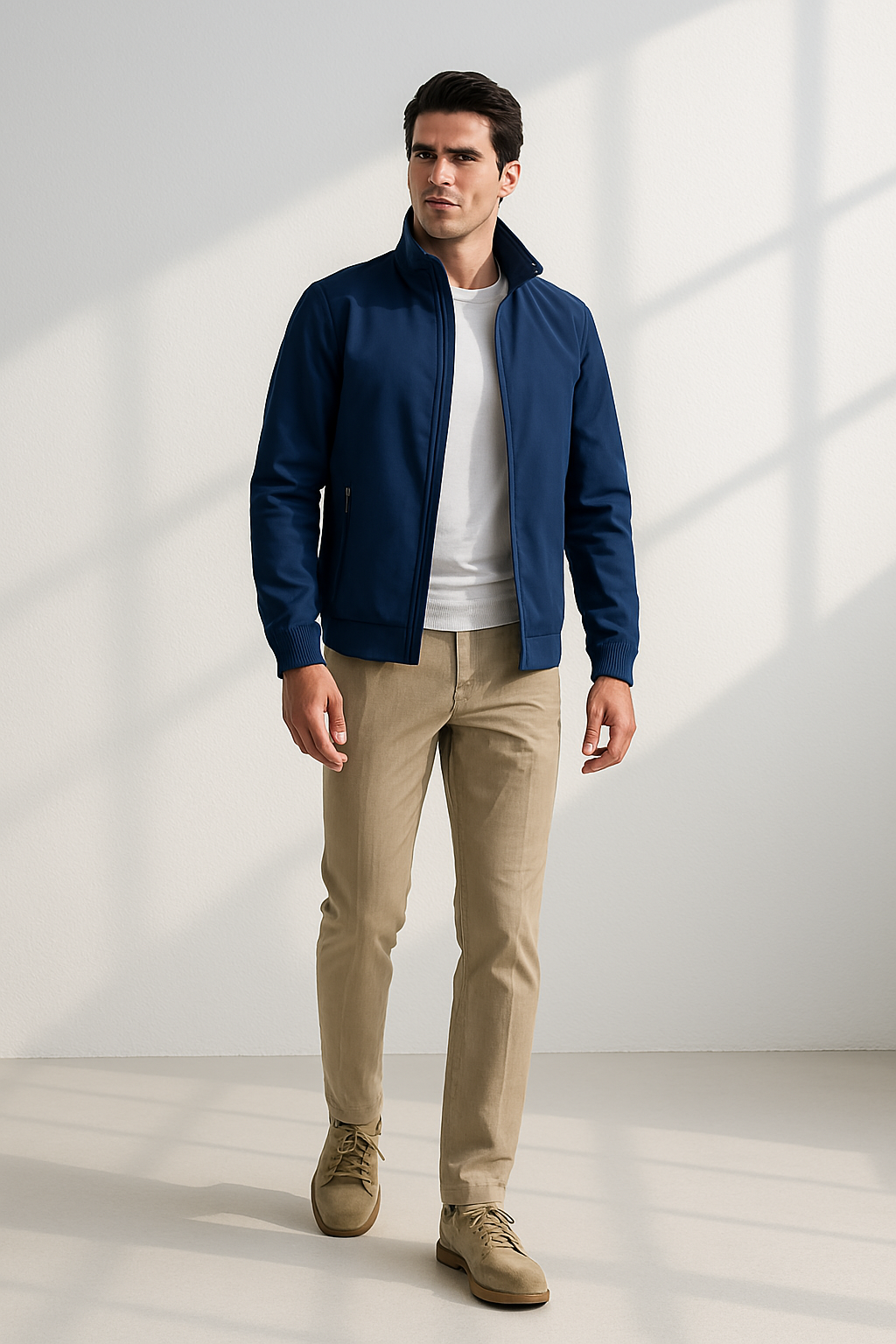 Heren Zomerjas Winddicht Modern Comfortabel 1