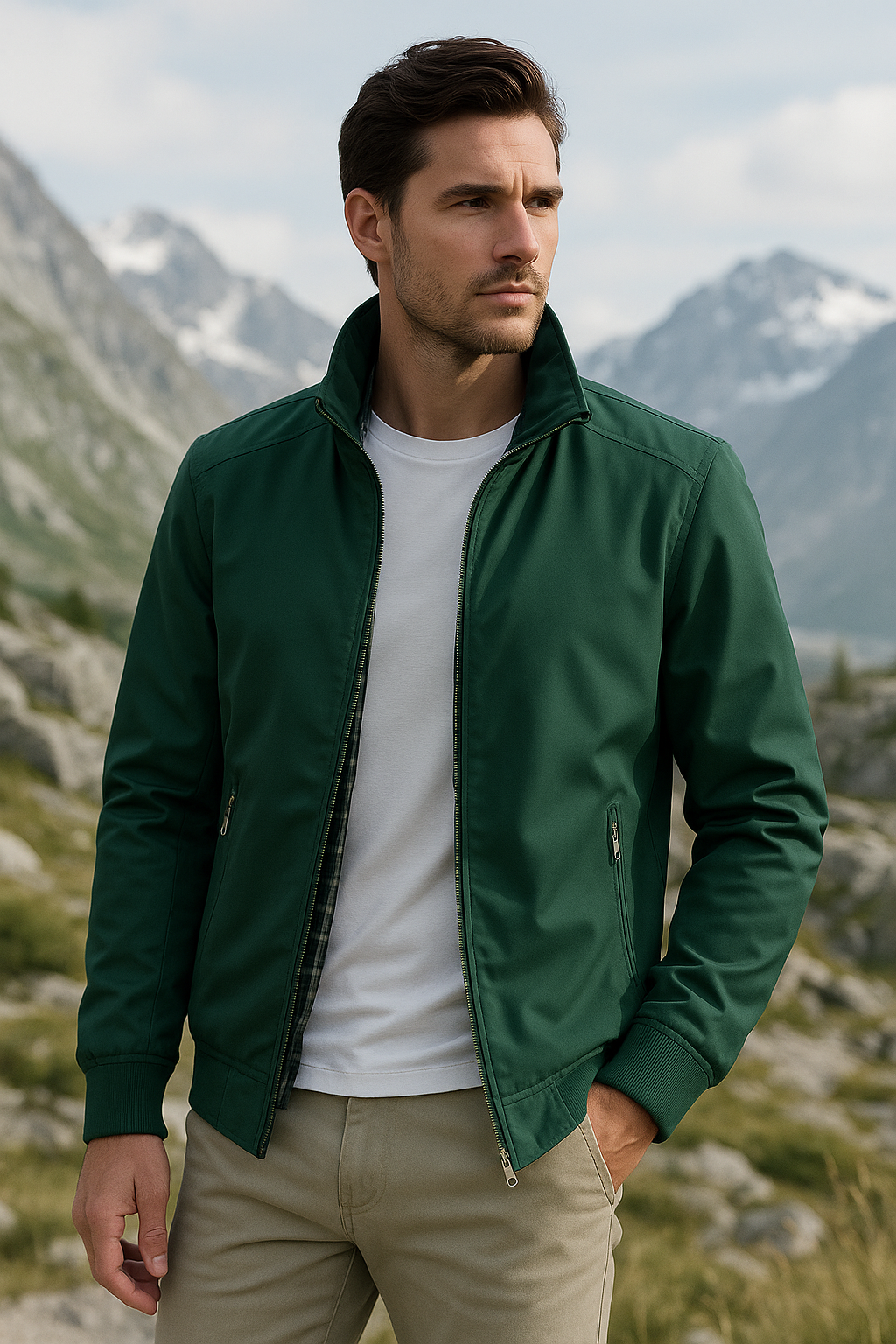 Heren Zomerjas Winddicht Modern Comfortabel 5