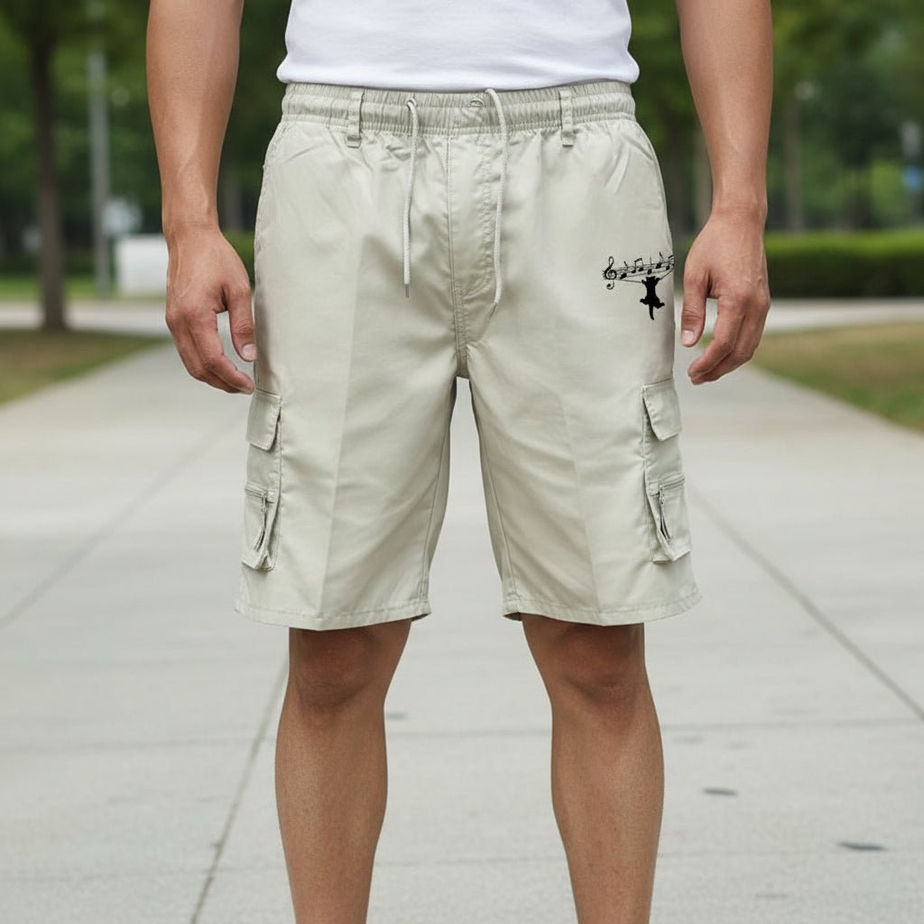 Heren Zomershort met Functionele Utility-Zakken Casual 1