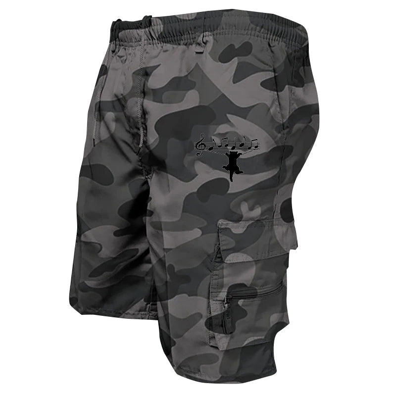 Heren Zomershort met Functionele Utility-Zakken Casual 4