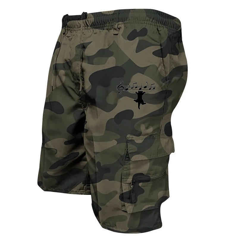 Heren Zomershort met Functionele Utility-Zakken Casual 6